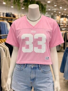Memory Lane Park Pink & White Mesh Jersey
